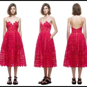 Self-Portrait Azalea Lace dress